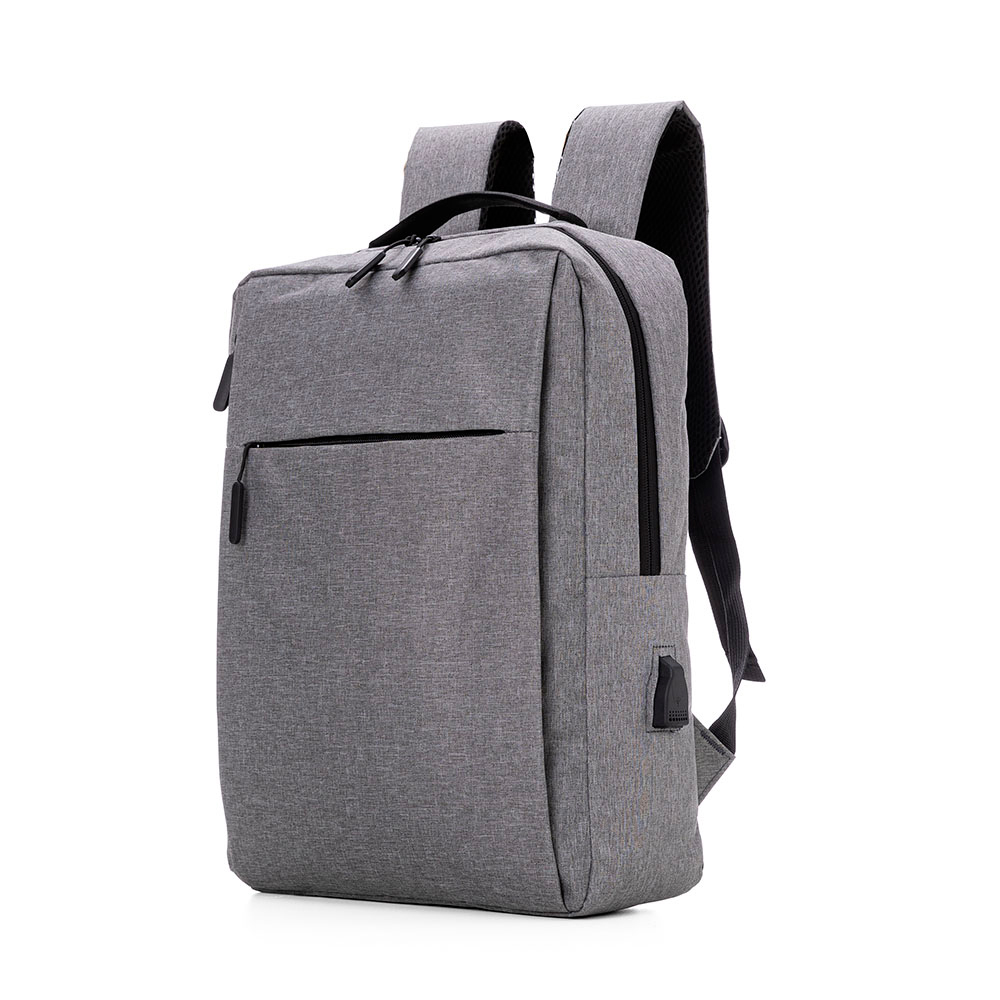 Mochila para Notebook em Poliéster com 2 Bolsos Frontais com Ziper- Brava