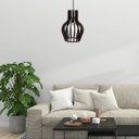 Ver imagem 2 de Luminária Teto tipo Pendente COPAN MDF - Completa - Cor: Preta