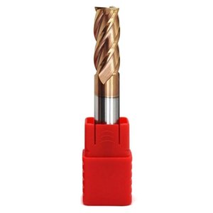 Fresa Topo Reto Metal Duro 5,0mm - 4 Cortes com 55hrc