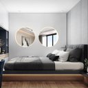 Ver imagem 4 de Kit 2 Espelho Redondo com Led 60x60
