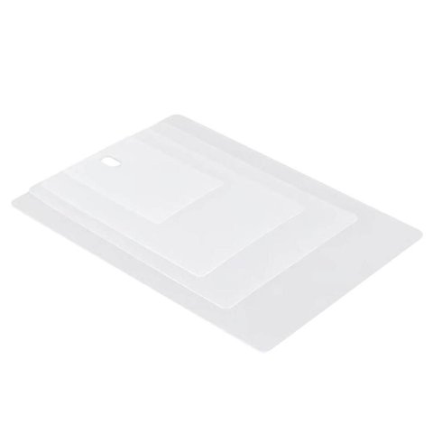 Kit 4 Tamanhos de Gabaritos para Dobrar Roupas Camisetas Protêa Dello Cristal