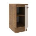 Ver imagem 5 de Balcão 40 Cm 1 Porta Rustic/crema Agata Madesa