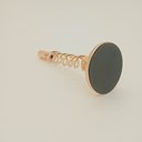 Ver imagem 2 de Castiçal Metal 29x8x8cm Dourado