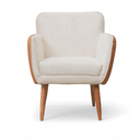 Ver imagem 2 de Poltrona Bélgica Gelo Caramelo Madeira Maciça Galego Home