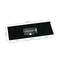 Ver imagem 4 de Pia para Cozinha de Sobrepor Mármore Sintético com Cuba em Aço Inox Simples com Brilho 150CMX55CM Aj Rorato Preto