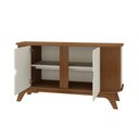 Ver imagem 3 de Balcão Buffet Vivaldi 2 Portas Ripado Cinamomo/off White - Artely