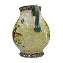 Ver imagem 7 de Vaso Ânfora Decorativo Cerâmica Craquelada Fendi Guepardo Cheetah 36cm Columbus Gold