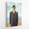 Quadro Rene Magritte O Filho do Homem Canvas 60x40cm - 2