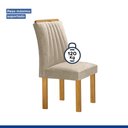 Ver mais imagens de Conjunto Mesa Arizona 120cm com 4 Cadeiras Arizona Tampo Redondo Plus com Vidro
