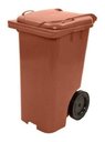 Ver imagem 2 de Conteiner Plastico 240 Litros:Laranja