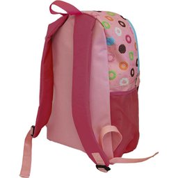 Mochila Infantil Donut MD Rosa Leonora - 2