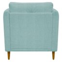 Ver mais imagens de Poltrona Decorativa Luxo para Sala Recepção Consultório Escritório Aviv Linho Premium