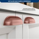 Ver mais imagens de Cozinha Completa Modulada 4 Peças 9 Portas 2 Gavetas Unna Yescasa Branco