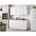 Ver imagem 2 de Cozinha Completa 4 Peças 9 Portas 2 Gavetas Unna Yescasa