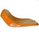 Ver imagem 7 de Assento para Estádio Banco Cadeira Concha Pp-7 Proteção Uv Laranja