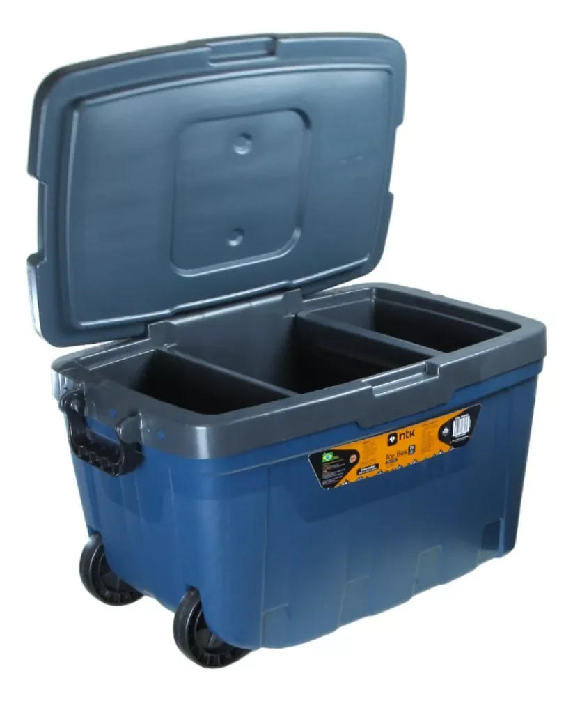 Caixa Térmica Ice Box Cooler 54 Lt Capacidade 74 Latas Ntk - 3