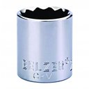 Ver imagem 1 de Soquete Estriado Encaixe 1/2"" 13mm Vanadium Crv - 204004bbr - Belzer Soquete Estr.e.1/2 13mm Vanad.