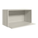 Ver imagem 1 de Armario Aereo Porta Microondas Mdf 70 Cm Kali 15219 Bianco Toq Nicioli