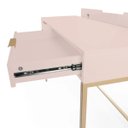 Ver imagem 2 de Escrivaninha Square 2 Gavetas Rosa 120cm