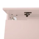 Ver imagem 3 de Escrivaninha Square 2 Gavetas Rosa 120cm