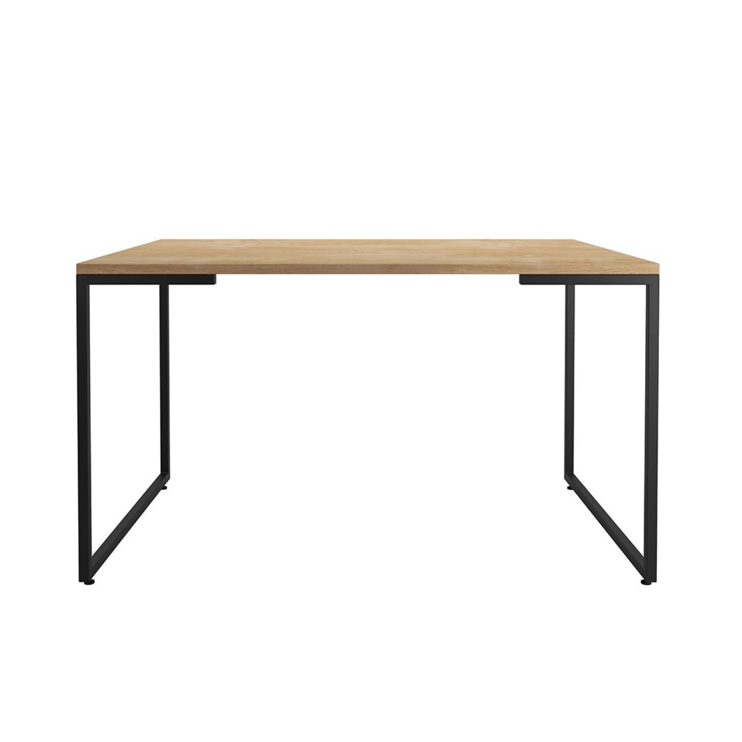 Conjunto Sala de Jantar Mesa 135x90cm Porto Estilo Industrial com 4 Cadeiras Mona Espresso Móveis - 2