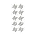 Ver imagem 1 de Kit 10 Emendas Conector Astraled Reto para Fita de Led 8mm Em-032