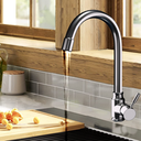 Ver imagem 2 de Torneira com Misturador Quente/frio para Cozinha, Bancada, Mesa Metal Inox Fc-114