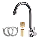 Ver imagem 3 de Torneira com Misturador Quente/frio para Cozinha, Bancada, Mesa Metal Inox Fc-114