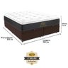 Cama Box Baú + Colchão Black Star King 193x203 King Star - 4