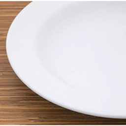 Jogo de 6 Prato Fundo Sopa Massa Branco Ceramica - Porcelart - 6