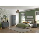 Ver imagem 3 de Mesa de Cabeceira Madeira Maciça - Cinza