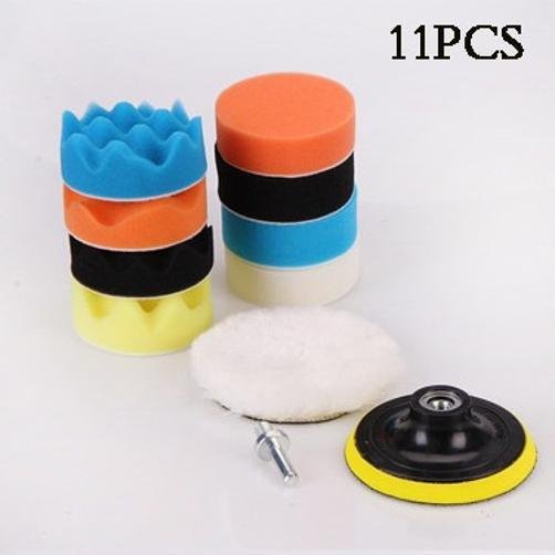 Kit Polimento 3 Polegadas Furadeira / Parafusadeira 11pçs - 12