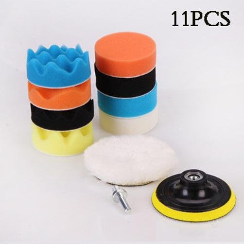 Kit Polimento 3 Polegadas Furadeira / Parafusadeira 11pçs - 6