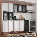 Ver imagem 1 de Cozinha Completa em Aço 14 Ptas 2 Gavetas Múltipla Bertolini