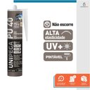 Ver imagem 3 de Selante Pu40 Poliuretano Preto 400g Unipega Adesivo Vedação Alta Resistência Madeira Vidro Metal
