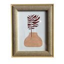 Ver imagem 1 de PORTA-RETRATO EM MDF ACABAMENTO EM LINHO - 15X20