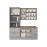 Cozinha Compacta 3 Peças com Paneleiro Torre Quente Amy Casa 812 - 3