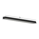 Ver imagem 2 de Perfil de Led de Embutir Save Energy Lls Flex Ii 3 Metros Led 3000k Preto
