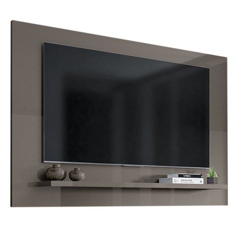 Painel para Sala Tv 50 Polegadas 088163 Cinza Perola Dcasa