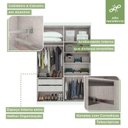 Ver imagem 6 de Conjunto Quarto de Solteiro Completo com Bicama Cômoda e Guarda-Roupa Branco