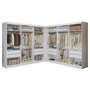 Ver imagem 2 de Closet Casal sem Portas 8 Gavetas Paris Duo Premium Yescasa