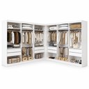 Ver imagem 3 de Closet Casal sem Portas 8 Gavetas Paris Duo Premium Yescasa Branco