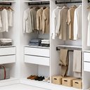Ver imagem 6 de Closet Casal sem Portas 8 Gavetas Paris Duo Premium Yescasa Branco