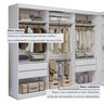 Closet Casal sem Portas 8 Gavetas Paris Duo Premium  - 8