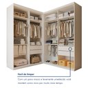 Ver imagem 7 de Closet Casal sem Portas 4 Gavetas Júlia Duo