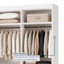Ver mais imagens de Closet Casal sem Portas 4 Gavetas Paris Yescasa
