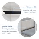 Ver imagem 5 de Closet Casal sem Portas 4 Gavetas Paris Yescasa Branco