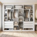 Ver imagem 1 de Módulo Closet Casal sem Portas 6 Gavetas Itália Yescasa Branco