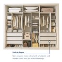 Ver mais imagens de Módulo Closet Casal sem Portas 6 Gavetas Itália