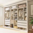 Ver imagem 3 de Módulo Closet Casal sem Portas 6 Gavetas Itália Yescasa